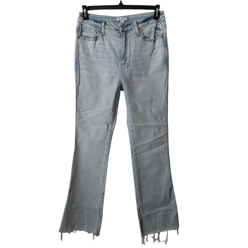 And Now This light wash jeans